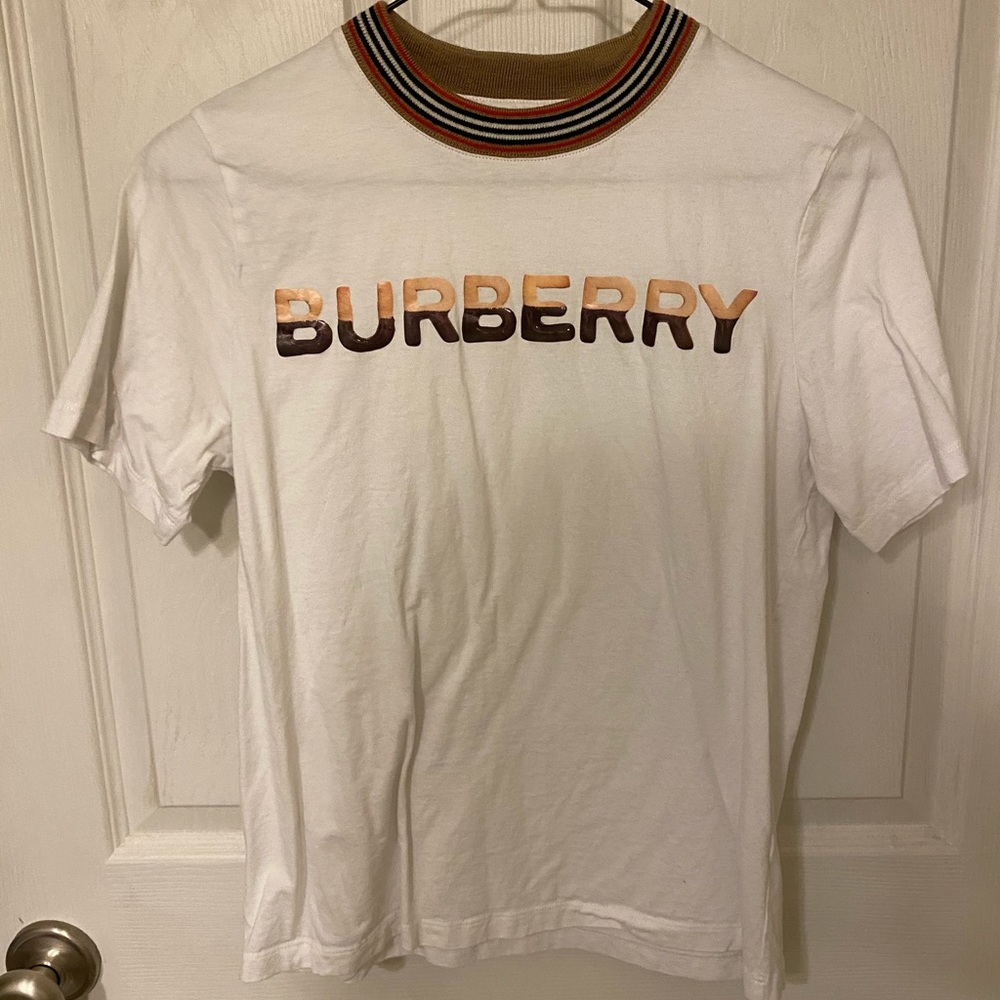 Burberry teen logo T-shirt